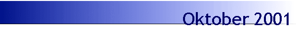 Oktober 2001