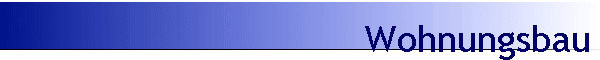 Wohnungsbau